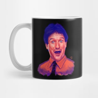 The Joyous Spirit Of Robin Williams Comic Performances Mug